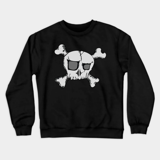 Skully Crewneck Sweatshirt by GoAti